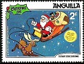 Anguilla - 1981 - Walt Disney - 2 ¢ - Multicolor - Walt Disney, Christmas - Scott 454 - 0
